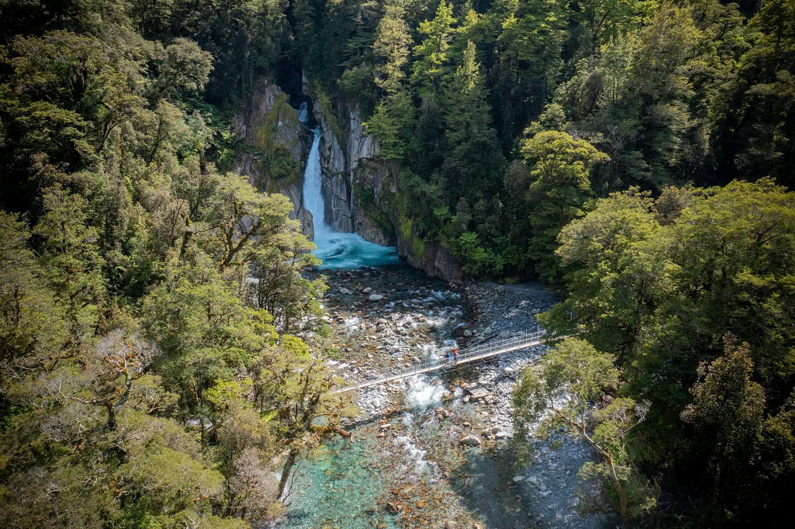 On the second day we explore the Milford Track.