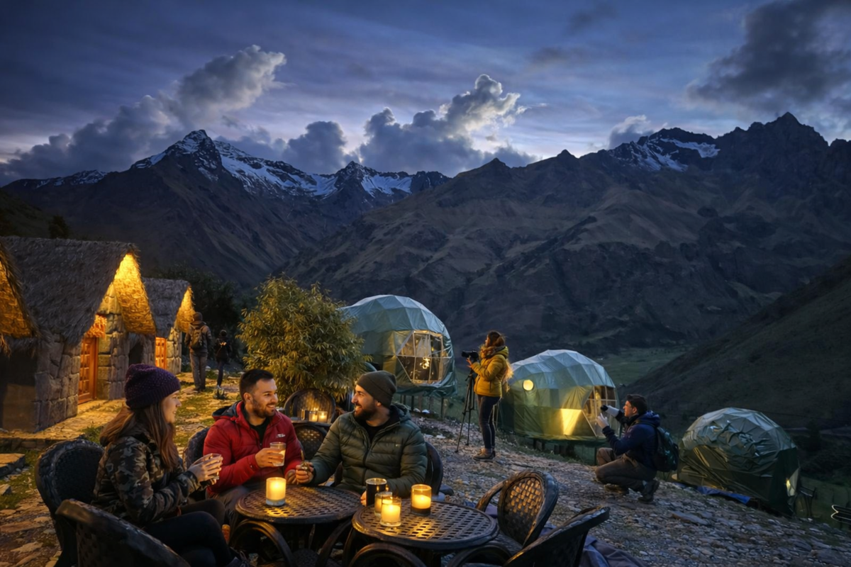 Accommodation along the Machu Picchu trek tour