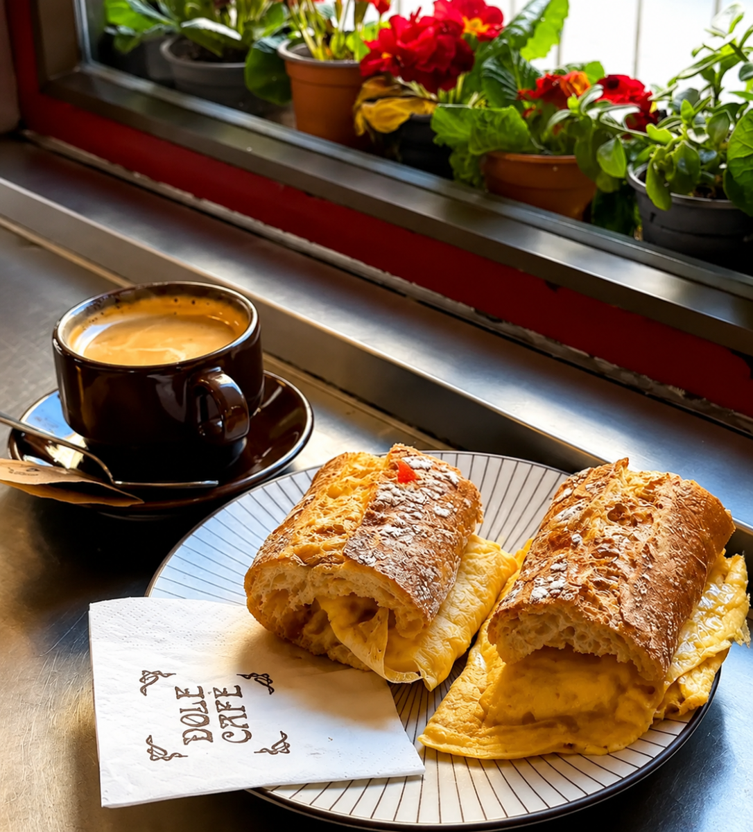 Dole Cafe in Barcelona, Spain