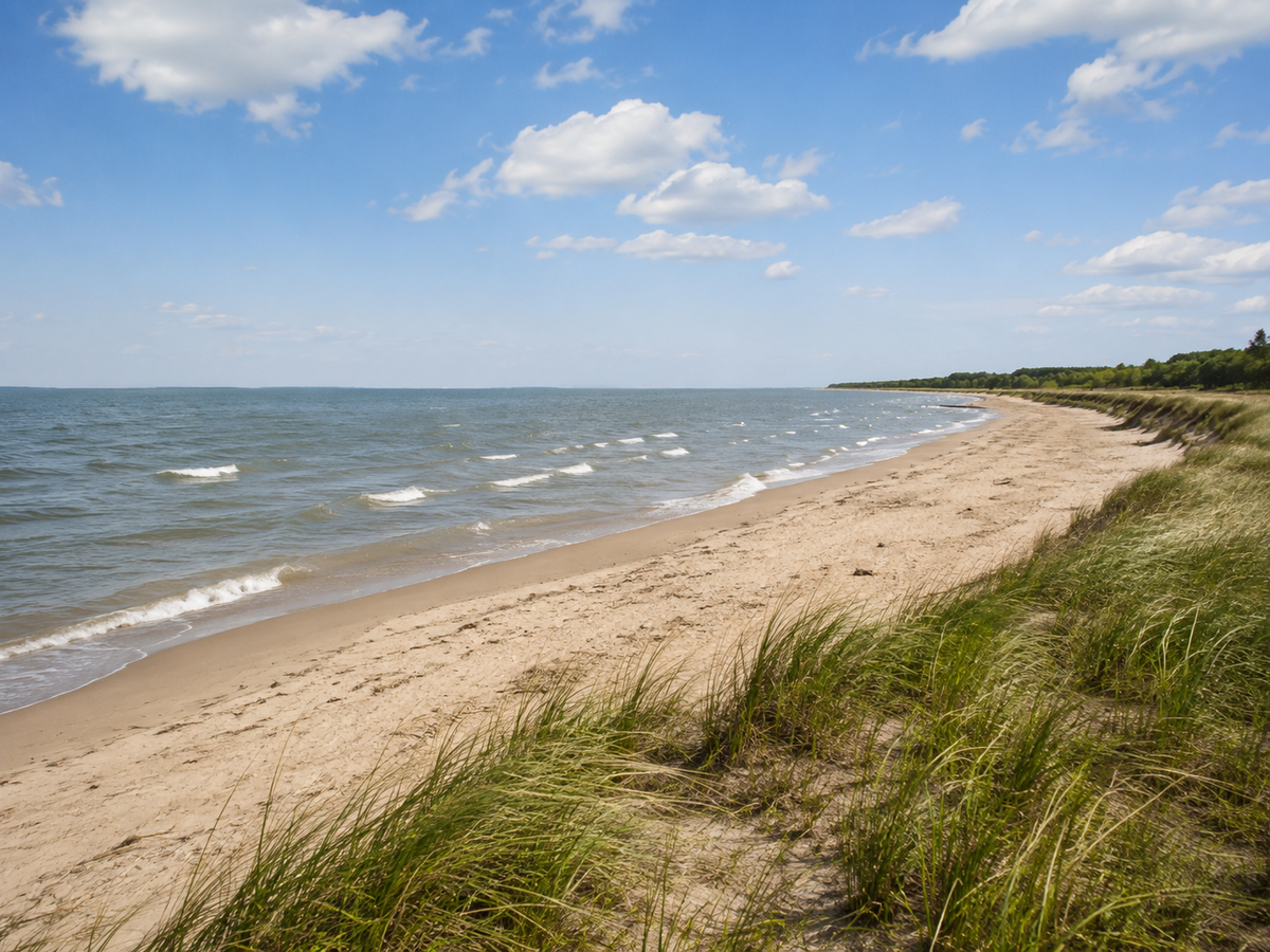 Headlands Beach, Ohio, USA.