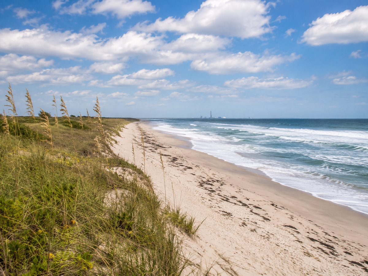 Playalinda Beach, Florida, USA.