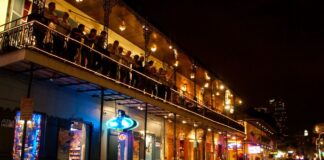What New Orleans Sounds Like From a Bar Stool Frenchmen Street in New Orleans at night. Pic via Airgeadais - flickr