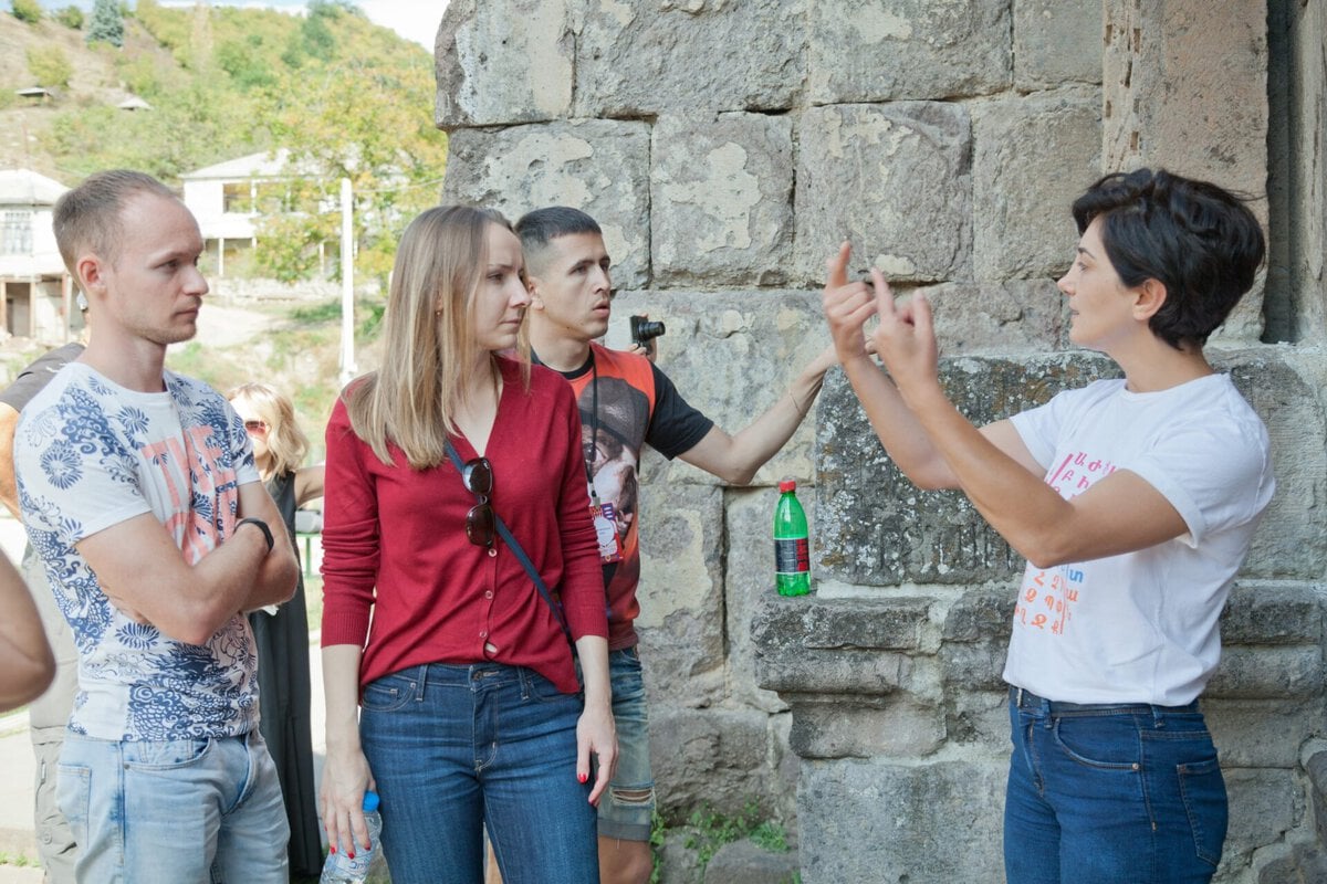 - Seven Days in Armenia, Where the Past Is Still in Everyday Use Guide with a small group of travelers in Armenia.