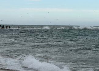 The North Jutland Road Trip That Ends Where Two Seas Collide The waves from Skagerrak and Kattegat collide with each other in Grenen, North Jutland, Denmark.