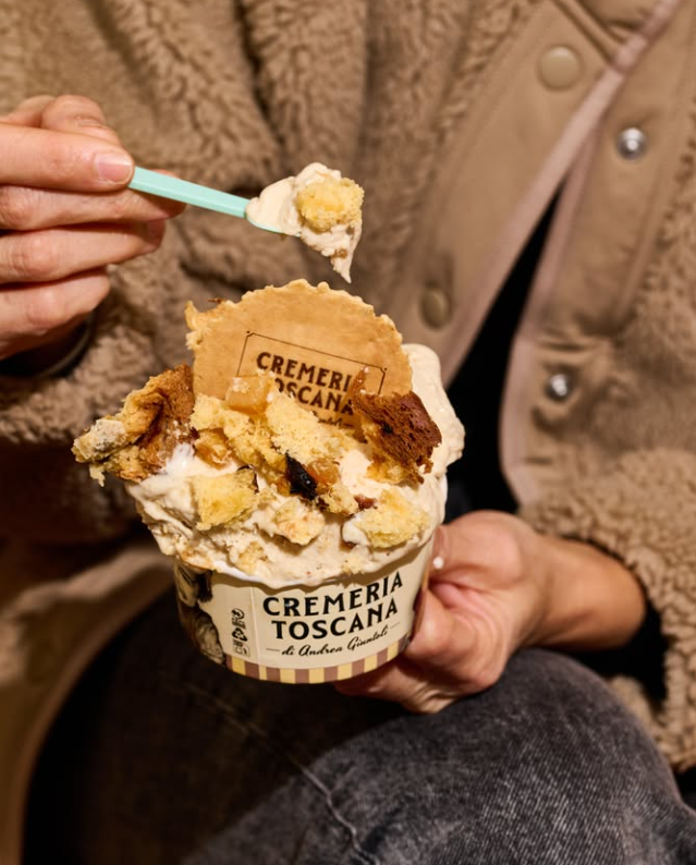 Cremeria Toscana, ice cream shop in central Btrarcelona, Spain