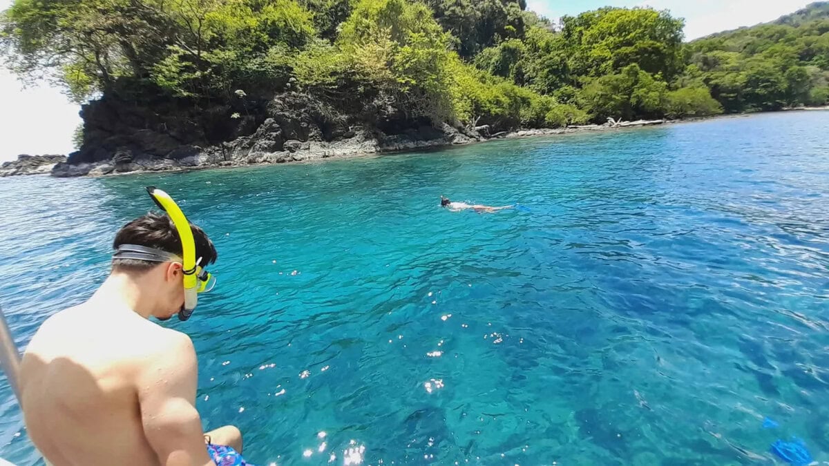 Snorkeling near Panama City