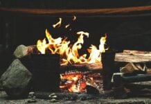 The Southern Camping Season Starts When Everyone Else’s Ends Camp fire