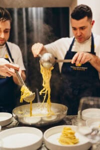 pasta making class in Florence - When the Tagliatelle Rains From the Knife: Learning Fresh Pasta Shapes in Florence chef cooking